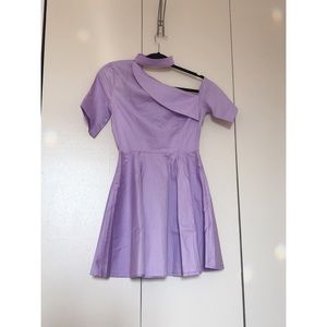 NEW Pixie Market Kiko Light Purple Choker Dress
